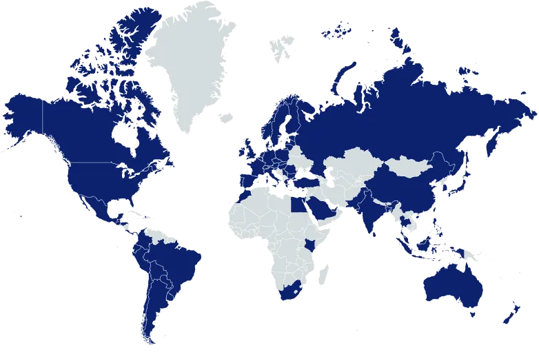 world map